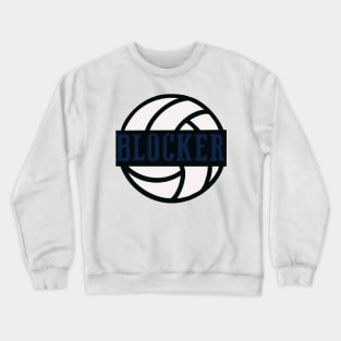 Volleyball blocker Crewneck Sweatshirt